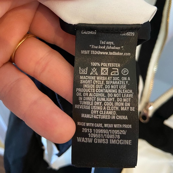 Ted Baker London | Sleeveless Dress Sz 0 - Picture 5 of 7